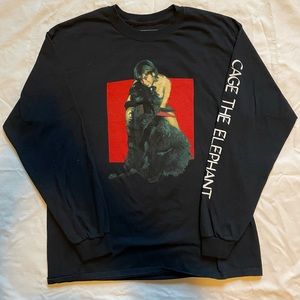 Cage The Elephant Band Tee Long Sleeve